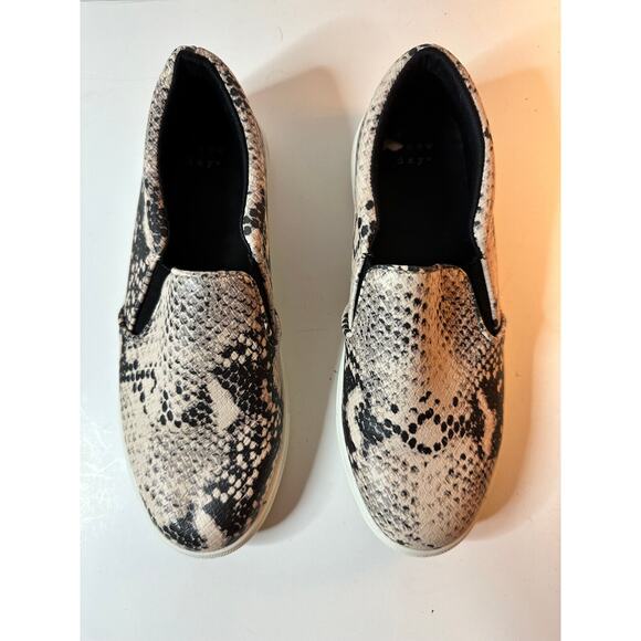a new day Shoes - A NEW DAY Womens Sneakers Size 6.5 Snakeskin Print Slip On Shoe*